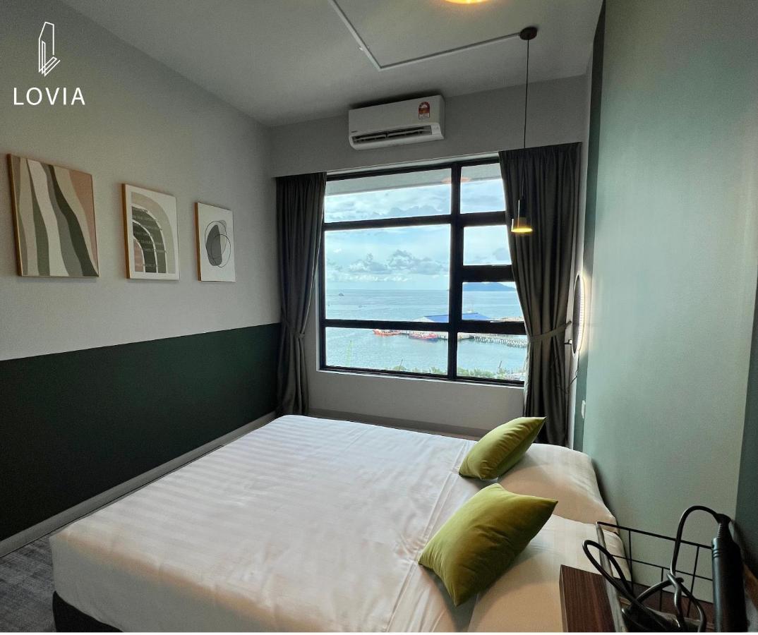 Apartamento Jesselton Quay Kk Sea View Or City View By Lovia Kota Kinabalu Exterior foto