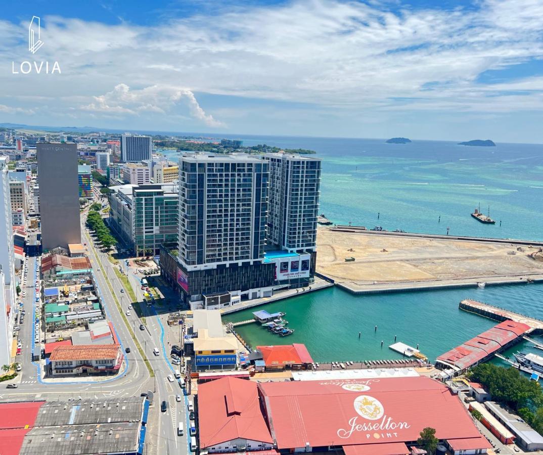 Apartamento Jesselton Quay Kk Sea View Or City View By Lovia Kota Kinabalu Exterior foto