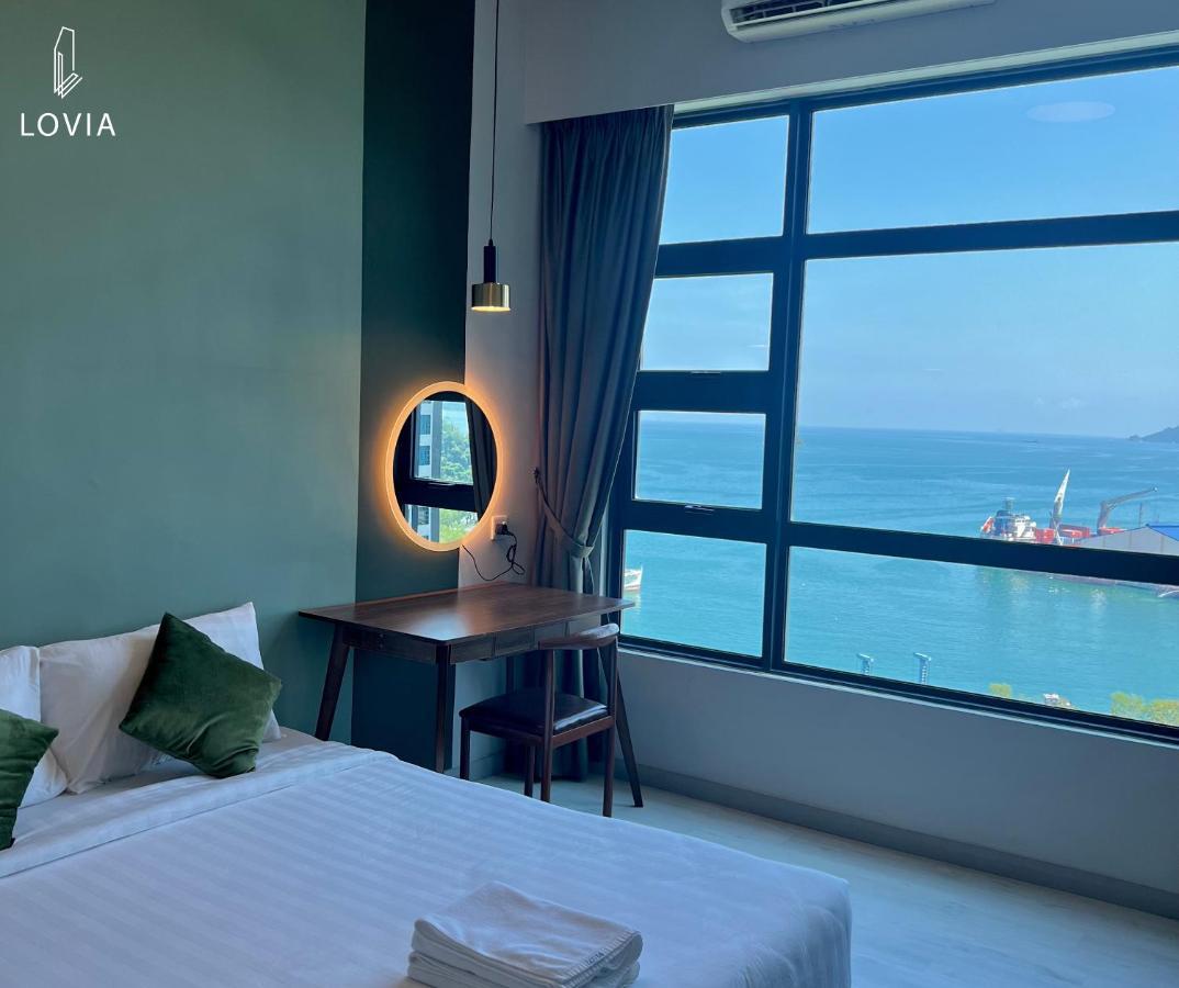 Apartamento Jesselton Quay Kk Sea View Or City View By Lovia Kota Kinabalu Exterior foto